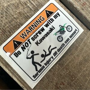 Kawasaki sticker
